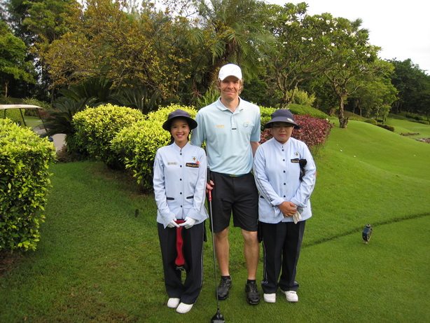 Golfer In Thailand